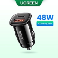 UGREEN 30W Car Charger QC18W for iPhone 15 14 13 Pro Max iPhone 15 14 Plus/iPhone 12 11 Pro Max Sams