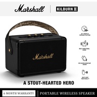 【6 Month Warranty】Marshall KILBURN II Portable Speaker Bluetooth Bass Waterproof Wireless Speaker for IOS/Android Speaker Pc Computer Speaker Pc Computer 20 Hour Battery Life Original Marshall Speaker KILBURN 2 Karaoke Speaker