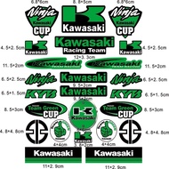 Nhãn Dán Xe Máy Phản Quang Nhãn Dán Logo Mũ Bảo Hiểm Cho Kawasaki Ninja 400 Z900 Z1000 Z800 Z750 Z65