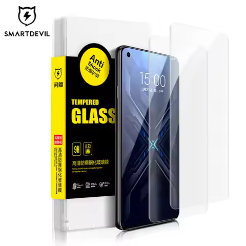 SmartDevil Tempered Glass for Black Shark 4 5 Pro Screen Protector for Xiaomi Black Shark 4Pro 3 2 H