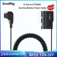 SmallRig D-TAP to LP-E6NH Dummy Battery LP-E6NH Coiled Power Cable for Canon R5/R5 C/R6/R7/R/5D II/I
