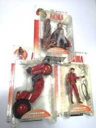 Mcfarlane Akira 一set三隻 鐵雄 金田 電單車