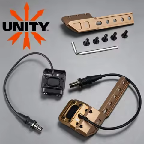 UNITY Tactical Remote Pressure Switch and Offset Mount Fits 20mm Picatinny Rail for SureFire M600 M3