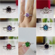 cincin perempuan perak925 , cincin permata zircon silver925 , original silver women ring with high quality stone