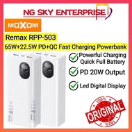 Remax RPP-503 65W+22.5W PD+QC Fast Charging Powerbank Mobile Magnetic Portable Charger mini Power Ba