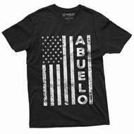 Abuelo Grandfather Grandpa Papa T-Shirt Abuelito Fathers Day 4Th Of July Shirt