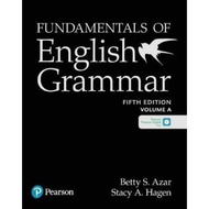[100% Original Books] - Fundamentals of English Grammar Student Book A with th by Betty Azar (US edi