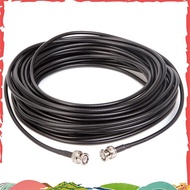 15 Meter BNC Extension Cable RG-58 BNC Male to BNC Male Coaxial Cable Rg58A/U 50Ohm  Adapter Extensi