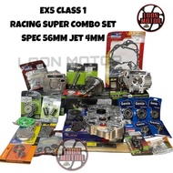 EX5 CLASS 1 RACING SUPER COMBO SET SPEC 56MM JET 4MM