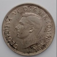1937年英國1克朗(5先今)流通紀念銀幣- 英國歷史上最後一款銀質克朗流通貨幣