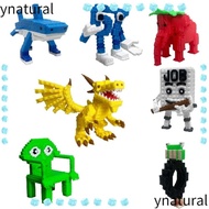 YNATURAL  Printed Figure, Imaginative 67 Brainrot Figure Miniature Craft Decoration,  Horror Game Th