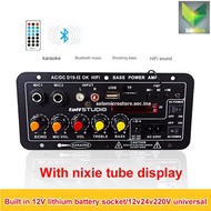 Taffstudio Bluetooth Karaoke Amplifier Audio Board with Digital Screen