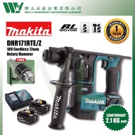 Makita DHR171RTE DHR171Z Cordless 17mm Rotary Hammer 18V / cordless hammer drill 3 in 1 hammer drill battery