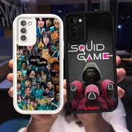 Z-14 Squid Game White Black Case Casing for Samsung Galaxy A71 S21 A51 A31 S20 FE Case