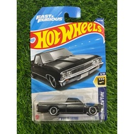 HOTWHEELS FAST & FURIOS CHEVY EL CAMINO and CHEVY CAR