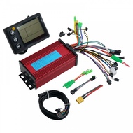Aluminum Alloy E Bike Brushless Controller with Compact LCD Display Kit