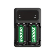 Suitable for xbox Series Handle Battery Charging Set 2600mAh Wireless Handle Dual Battery Charger