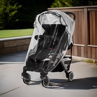 BB PEVA Strollers Rain Cover 360 Degree Full Protections Dustproof Protector Case