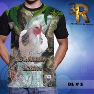 [ COD / BAYAR DI TEMPAT ] KAOS PRINTING GAMBAR AYAM HIAS BRAHMA LIGHT - MOTIF UNIK ATASAN PRIA WANIT