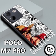 Glossy softcase poco m7 pro/case poco m7 pro Anime/case poco m7 pro glitter/casing poco m7 pro