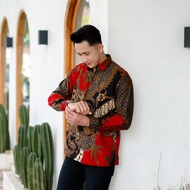 KEMEJA Jumbo Batik CLOTHES | Men's Long Sleeve Batik Shirt Full Size ML XL XXL XXXL 4XL 5XL 6XL 7XL 
