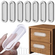 16Pcs Glass Sliding Door Handle - Wardrobe Doorknobs - Cabinet Door Pull - Furniture Auxiliary Pulle