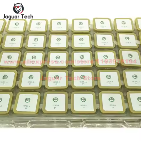 5Pcs Ceramic Passive Beidou GPS Glonass Patch Antenna Internal Positioning Antenna 25*25 4mm/2mm 157