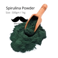 Spirulina Powder (500gm/1kg) | Ikan Aquarium | Terbaik | Makanan Ikan |