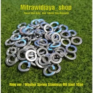 Stainless steel springRing m6 ring ver ss 304 6mm ring 6mm ring bolt WL ss 304 ring verr bolt 10an l