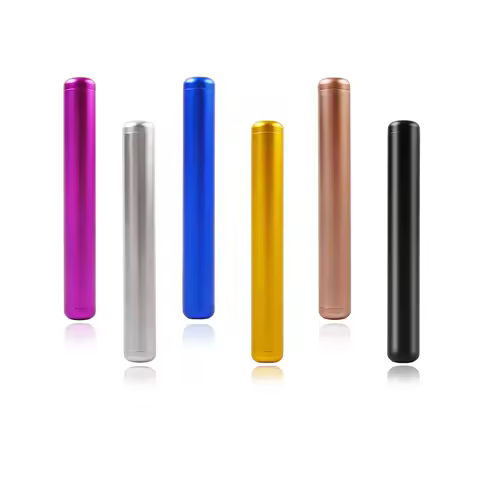 Smell Proof Aluminum Alloy Cigar Case 110MM Storage Cigar Holder Airtight Container Travel Waterproo