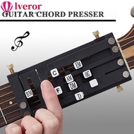 LVEROR Guitar Chord Presser, Portable Guitar Aid GuitarChord Trainer, Gifts Chords Learning Tools Gu