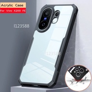 Suitable For Vivo X200 X 200 FE X200FE X200Pro X200Pro VivoX200FE VivoX200 Transparent TPU Bumper Ac