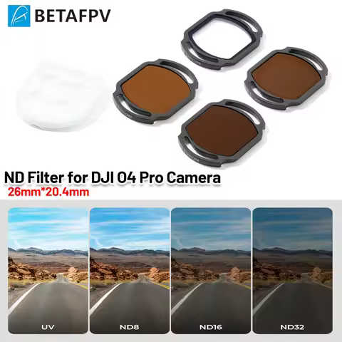 BETAFPV UV Filter/ ND8 / ND16/ ND32 26mmx 20.4mm for DJI O4 Air Unit Pro Camera Pavo20 Pro Quadcopte