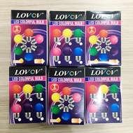 LOVOV COLORFUL LED BULB 1 WATT LV-700