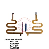 Flexible FINGERPRINT INFINIX NOTE 8/NOTE 8i/NOTE 10/NOTE 7 FINGERPRINT SENSOR