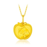 CHOW TAI FOOK 999 Pure Gold Necklace -  Dragon R33212