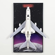 Lego 10360 Space Shuttle Carrier Aircraft 747 - Spaceship Wall Frame 75 x 45 cm