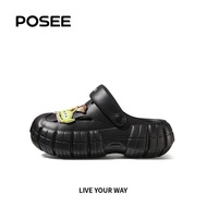 SANDAL POSEE ORIGINAL New Arrival POSEE Pioneer x Disney Buzz & Alien Clogs sandal Anti-selip Nyaman