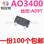 50Pcs/Lot New Ao3400 A09t MOS Field Effect Transistor SOT23