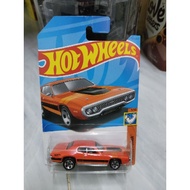 Hotwheels Orange 71 Plymouth GTX