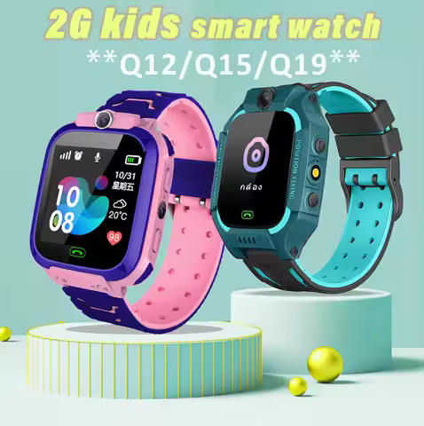 2G Q19 Q15 Q12 Kids Smart Watch LBS Position Watch Camera SOS Baby Phone Children Boys Girls Gifts S