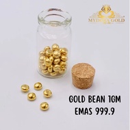 (9.9 SHOPEE EXCLUSIVE) MASDORA 999.9 Gold Bar 1.00GM Flower Collection Series TURBO 足金小金豆(不可升级版) 999