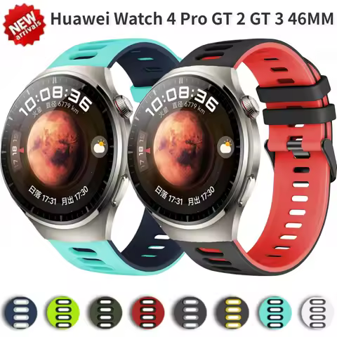22mm Silicone Band for Huawei Watch 4/4 Pro Strap Bracelet Smartwatch for Huawei Watch GT GT2 GT3 Pr