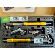 Y15ZR Y15 V1 V2 Y16 NVX155 RS150 RS RSX RS-X RAPIDO UPSIDE DOWN FORK USD FORKT SET R2 SERIES GOLD 26