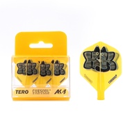 CUESOUL TERO AK4 Dart pin Flights Standard Shape 2 in 1 Dart pin Shaft ,Set of 3 pcs
