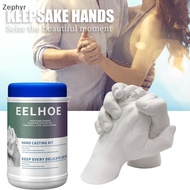 Zephyr Family Hand Casting Kit 3D DIY Plaster Mold for Couples Baby Kids Handprint Footprint Keepsak