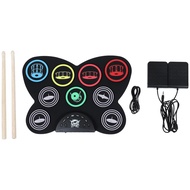 1Set Drum Electronic Drum Percussion Drum Creative Electronic Drum Exquisite Percussion Drum For Beginner Gift S
