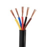 [5 Meters] Electrical cable, 5-core 6-core control cable 5x0.5mm, 6x0.5mm