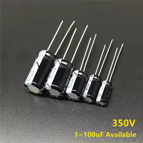 350V 1uF/3.3uF/4.7uF/6.8uF/10uF//20uF/47uFGood Quality Aluminum Electrolytic Capacitor