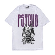 Psycho666 T-shirt White The Bat